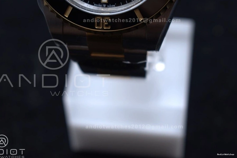 Submariner Ceramic Unique LN Steel YG VR 1135 Black SS Edition Best 1:1 Clean 904L 126613 0418